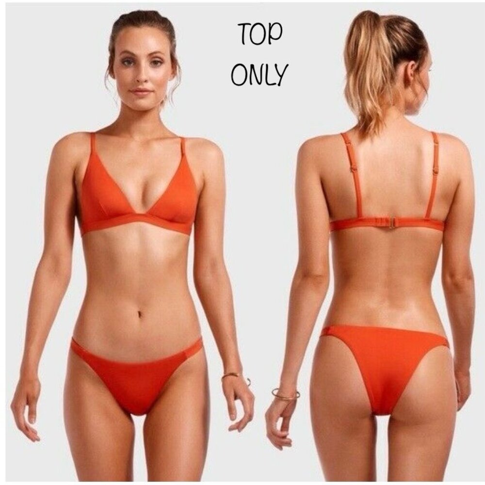 Vitamin A Swim MOSS Triangle Bikini Top
